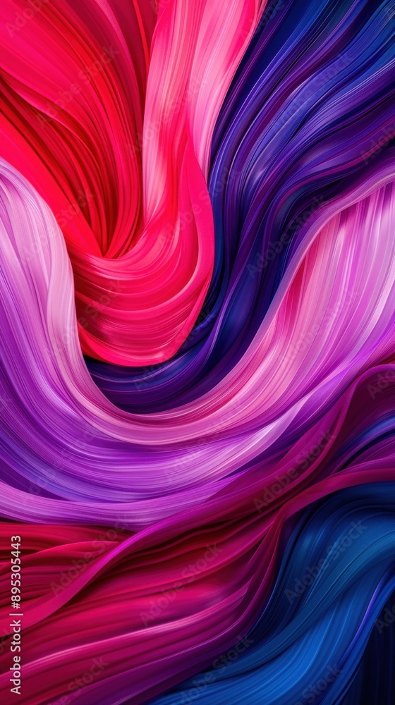 Poster vibrant abstract swirls, a dynamic composition of swirling colors and textures, inviting creativity 