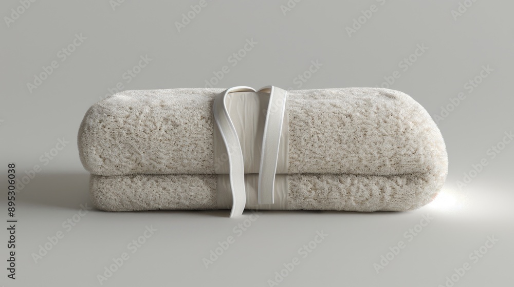 Poster two towels stacked on top of each other