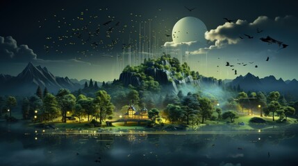 Investigate the impact of IT on environmental monitoring and conservation efforts through real-time data collection and analysis