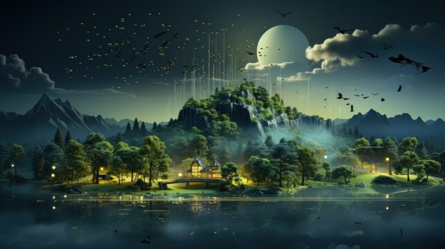 Investigate the impact of IT on environmental monitoring and conservation efforts through real-time data collection and analysis