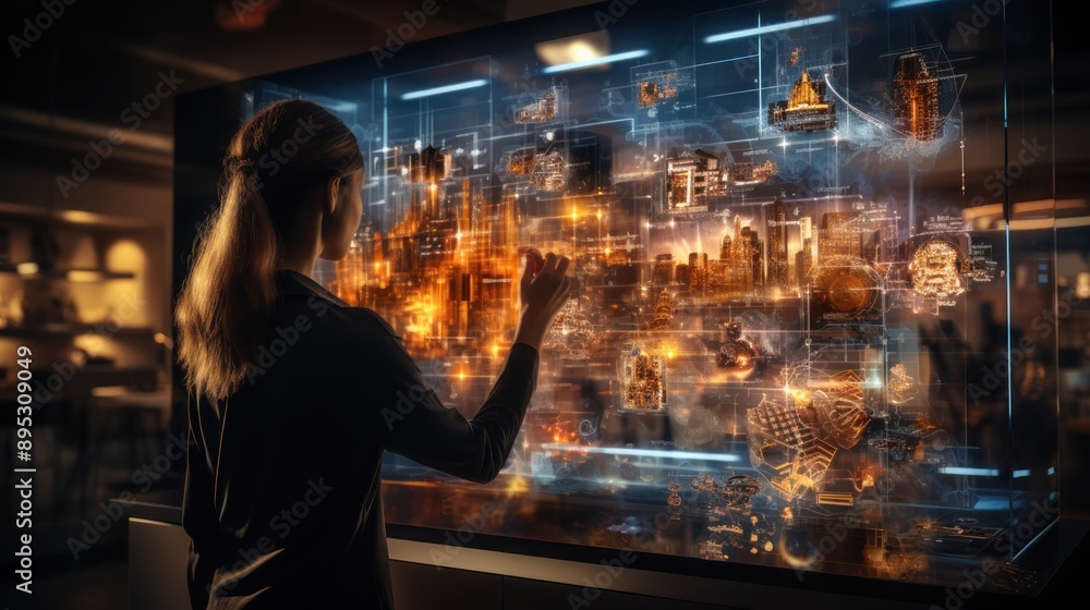 Poster explore the role of it in enhancing workplace safety and health through smart technologies and data 