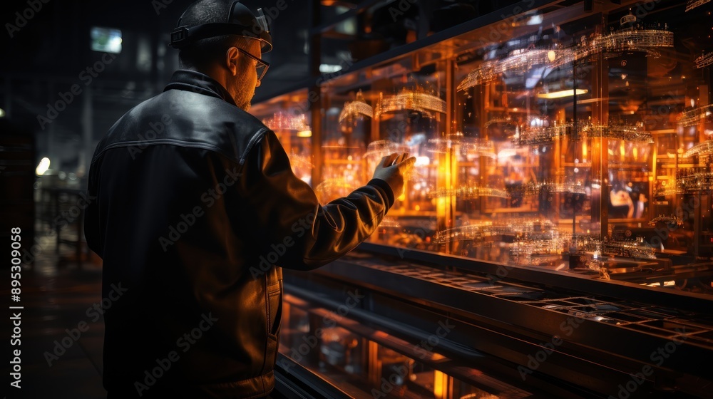 Poster explore the role of it in enhancing workplace safety and health through smart technologies and data 
