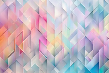 Geometric pixel design in a variety of pastel colors, creating a visually pleasing background with a smooth, high-quality finish 