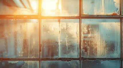 Plastic Windows with Sunlight