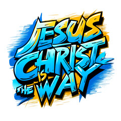 Fototapeta premium Jesus Christ is the Way