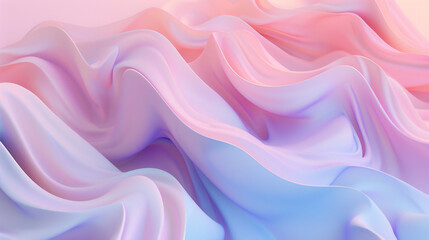 Obraz premium Soft color gradient background illustration