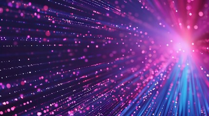 
Digital Data Flow Vector Background. Big Data Technology Lines. 5G Wireless Data Transmission. High Speed ​​of Light Trails. Information Flow in Virtual Reality Cyberspace. Very beautiful Vector Illu