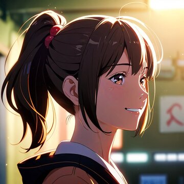 優しく微笑んでいる女性
generative AI