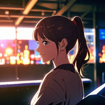優しく微笑んでいる女性
generative AI