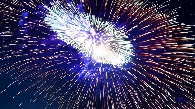 Like a cosmic symphony celestial fireworks light up the sky in a grand finale performance captivating any who gaze upon it.