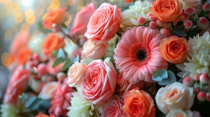 Pink Rose Podium Background