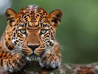 Obraz premium Raise in conservation efforts for endangered species, raise, environmental advancement