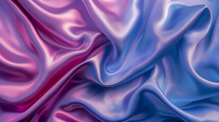Obraz premium Vivid satin backdrop background illustration