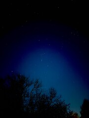 starry night sky