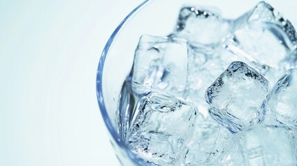 Obraz premium お冷、白背景15