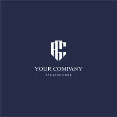 Obraz premium AGC LUXURY VECTOR LOGO