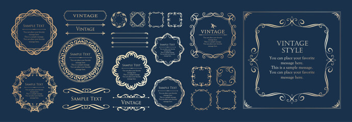 アンティークフレーム