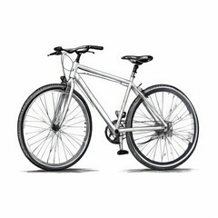 Fototapeta premium the AI Image Generator, bicycle with a black seat