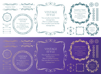 アンティークフレーム