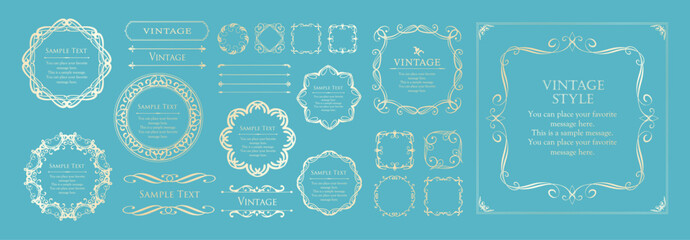 アンティークフレーム