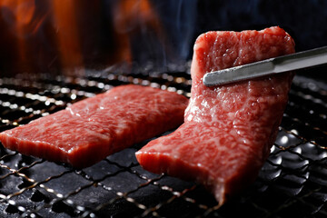 焼肉イメージ　網焼き