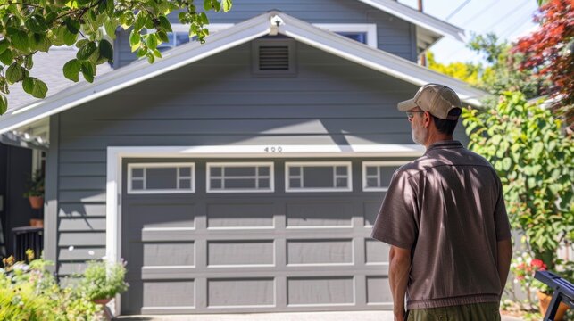 A homeowner observing as a painter applies a second coat of paint to a dining room wall, achieving a rich and even color