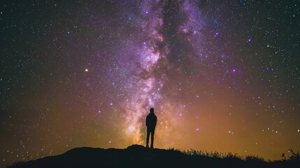 Fototapeta premium Starry Night Sky