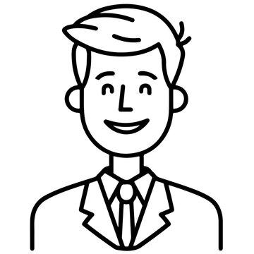 recommend clip art: doodle boss line art, generative AI