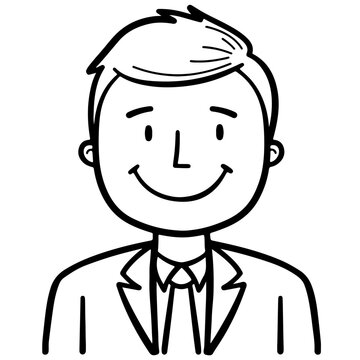 recommend clip art: doodle boss line art, generative AI