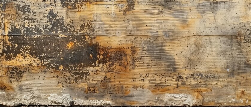 Panoramic close-up, high detail scan of angled beveled surface texture, Generative AI 