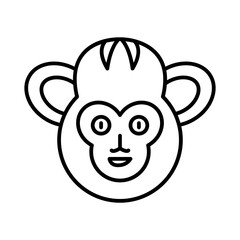 Monkey emoji icon