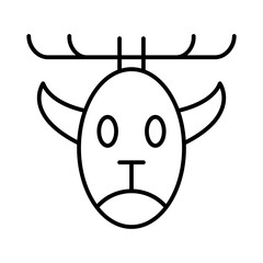Deer emoji icon