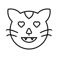 Cat emoji icon