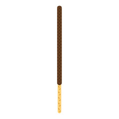 Pocky cartoon. Pocky biscuit stick cartoon. Digital art illustration.