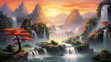 Chinese landscape painting