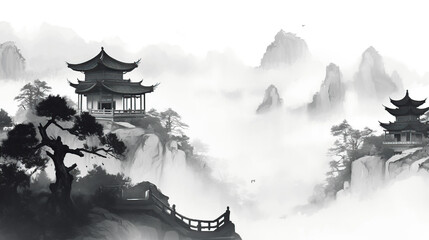 Chinese landscape painting