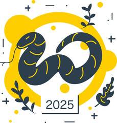 happy new year 2025, Chinese new year, year of the snake