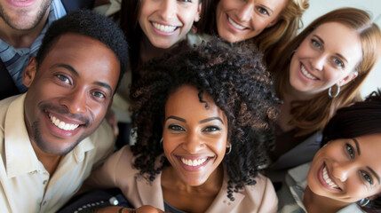 Obraz premium Building Bridges, Building Careers: A Real Deal Office Selfie