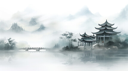 Chinese landscape painting