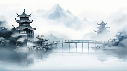 Chinese landscape painting