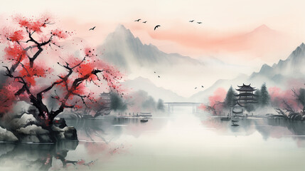 Chinese landscape painting