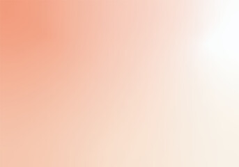 abstract gradient peach, gentle, calm, fashionable, universal, for website, packaging, poster, vector illustration. Free space for text. 