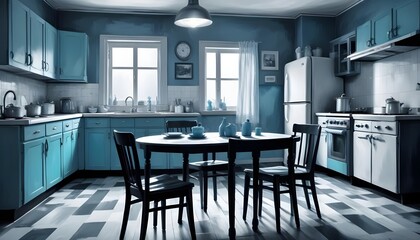 Fototapeta premium Photo interior modern design room 3d illustration
