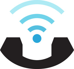 Phone and Signal Icon
