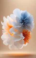 Beautiful abstract flower HD wallpaper