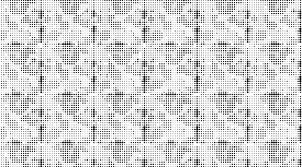 Fototapeta premium Seamless halftone dots pattern texture background 