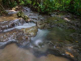 Waterfalls in the rainforest are plentiful.