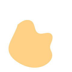 Neutral abstract shapes blob vector decoration