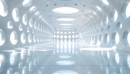 Naklejka premium Sky tunnel 