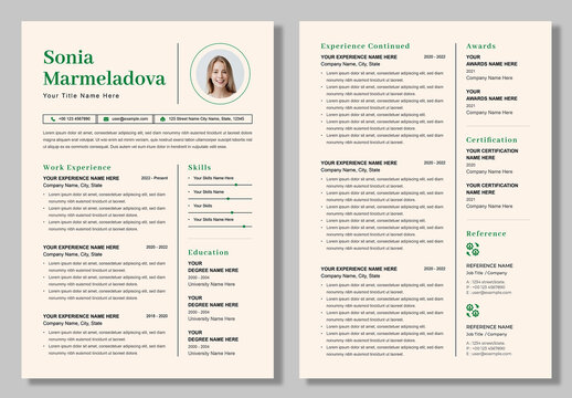 Resume CV Template